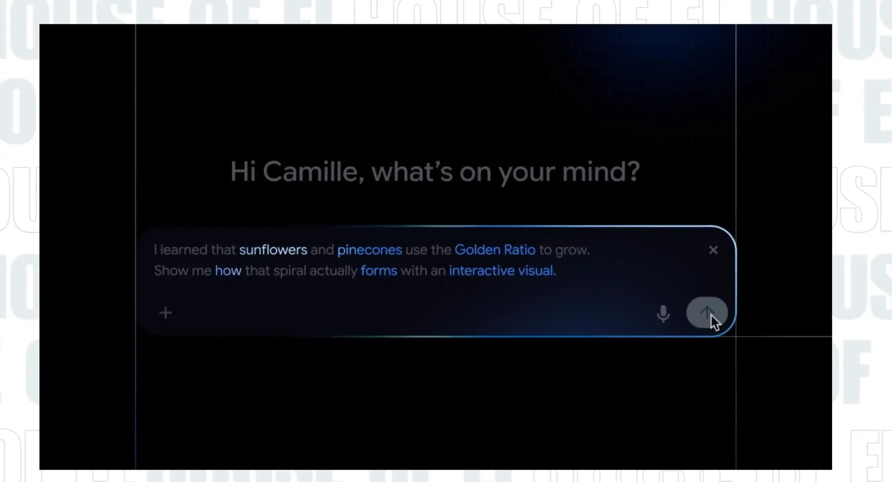 Google Search console interface showing Gemini AI Overviews integrated at the very top