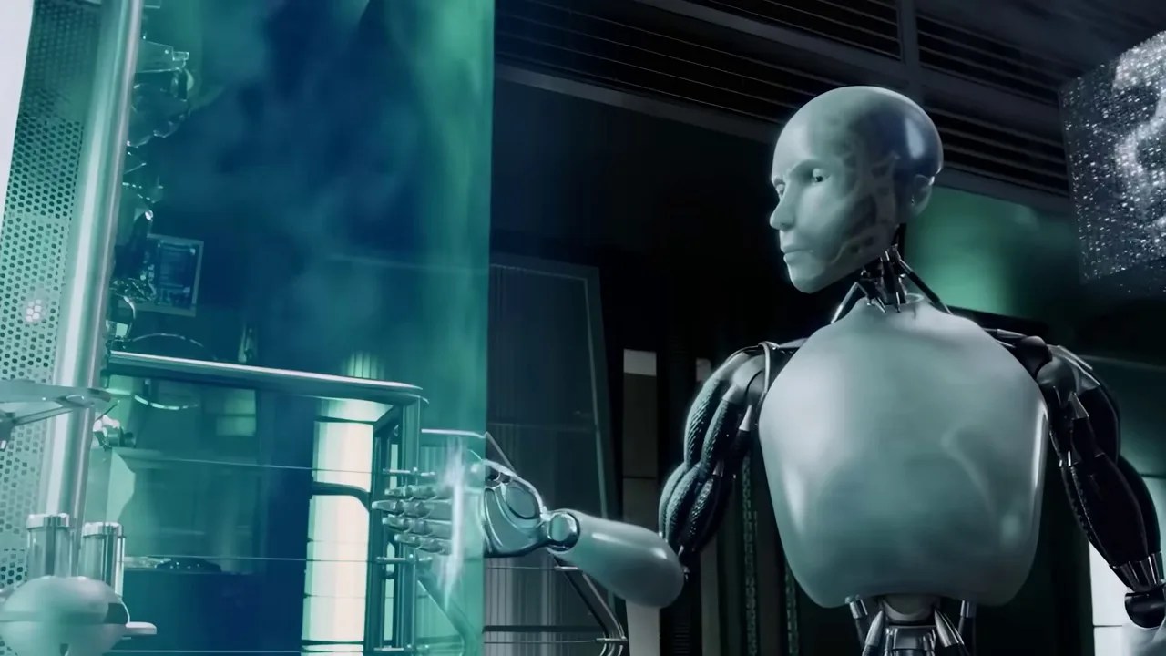 Anthropic visual warning of AI self-improvement loop