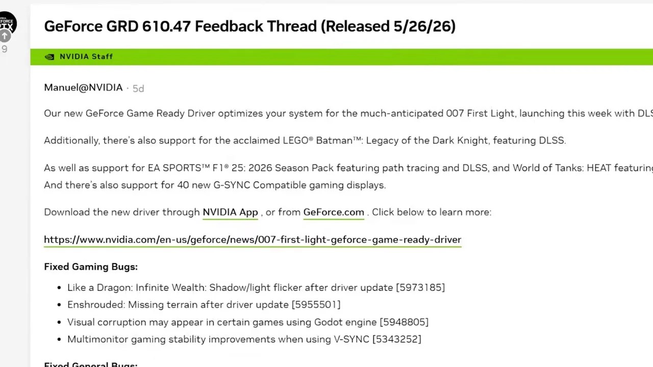 Comparison between the retro Nvidia Control Panel UI and the modern Nvidia App interface