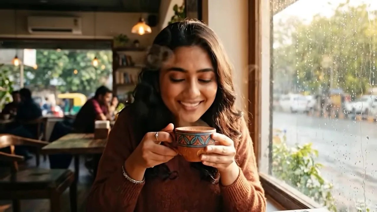 Demo of the character speaking custom dialogue generated with Google Flow