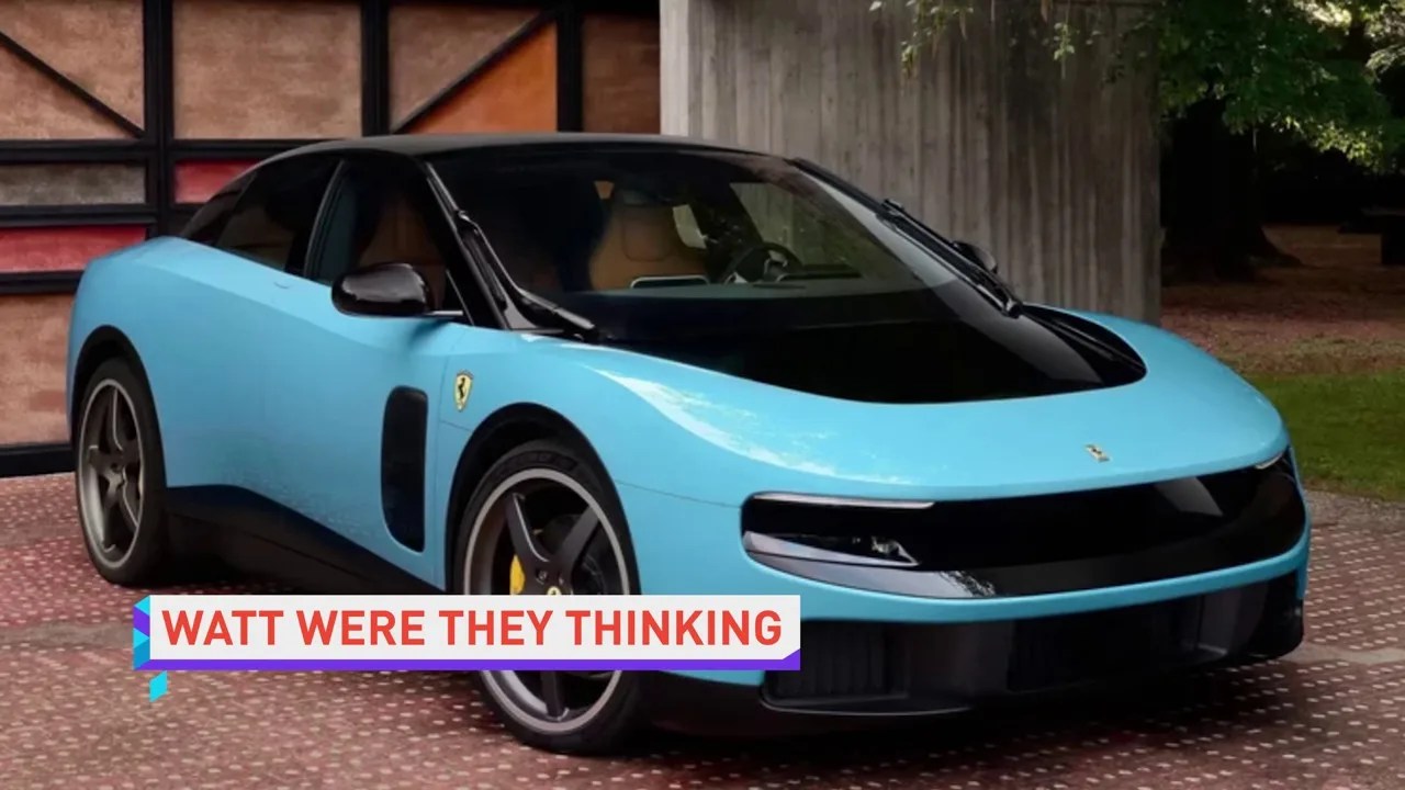 Ferrari Luch EV interior design