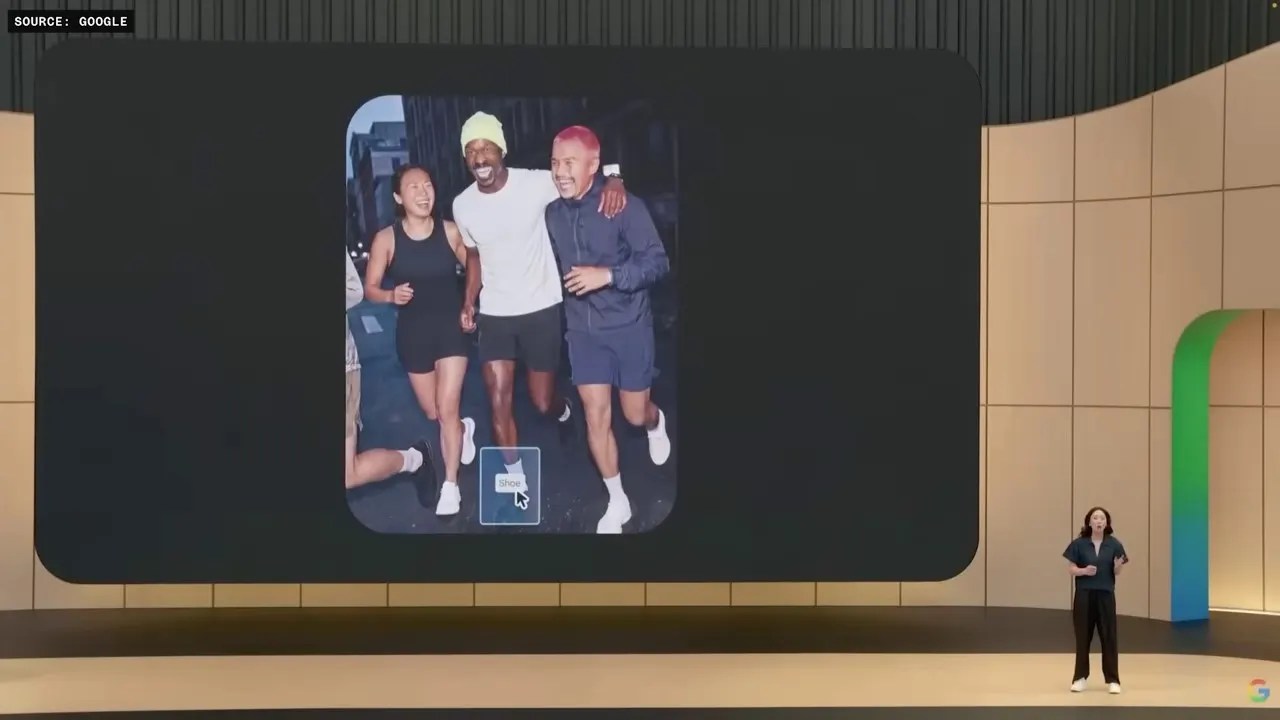 Google Pix smart image editor demo showing object extraction and detail manipulation