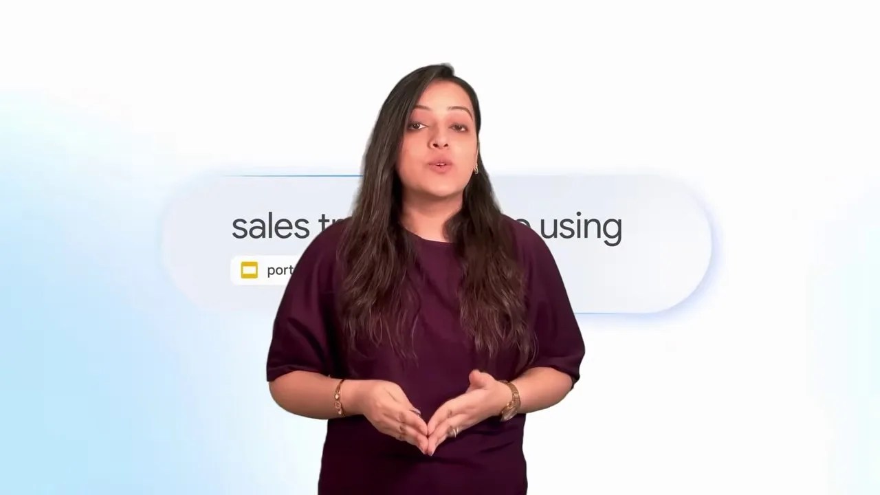 Google Vids generated video output featuring realistic movement and background music