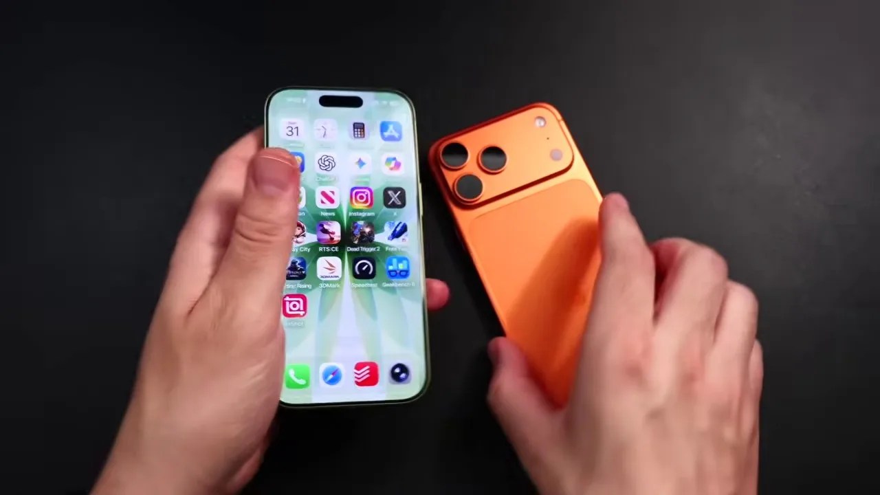 Hand-on demonstration of phone ergonomics and 6.3-inch screen size comfort