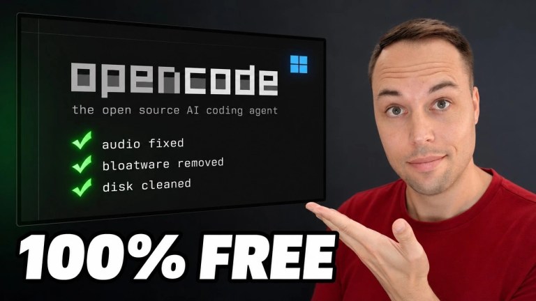 I Gave a Free AI Agent Windows Control: Here’s What Happened When Opencode Took Over My PC