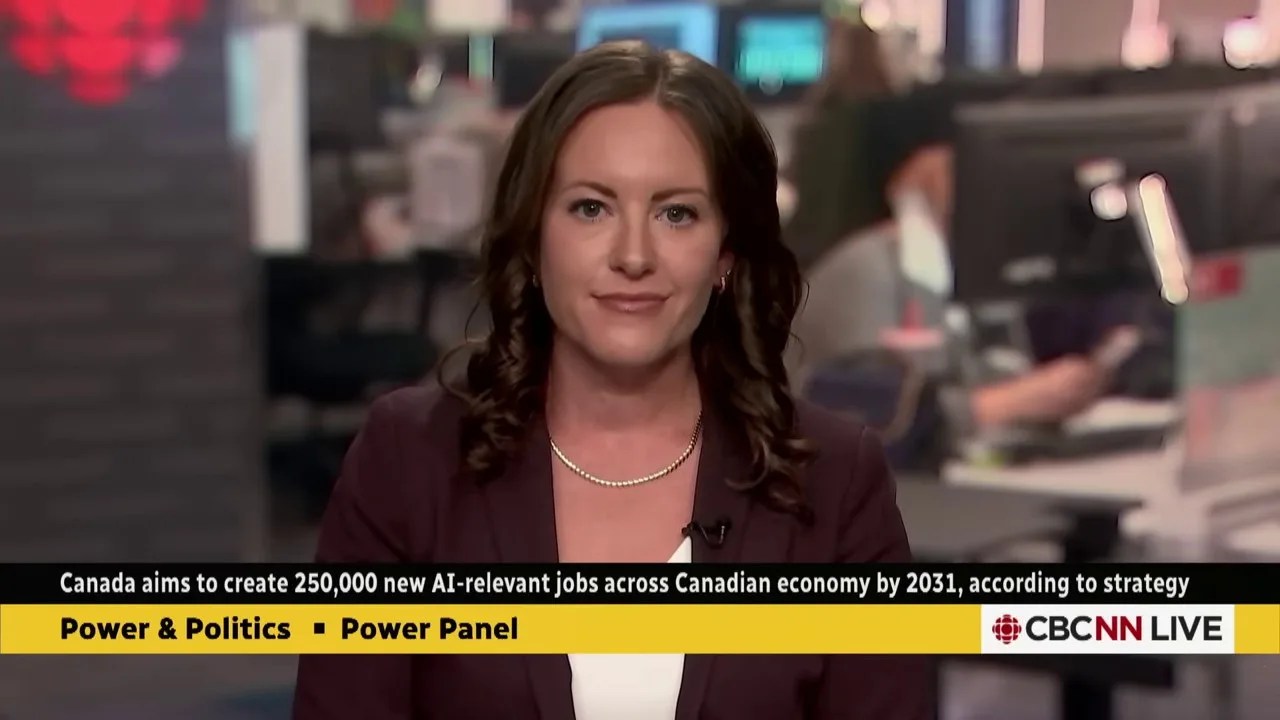 Map/graphic illustrating the proposed AI data center hubs in Alberta