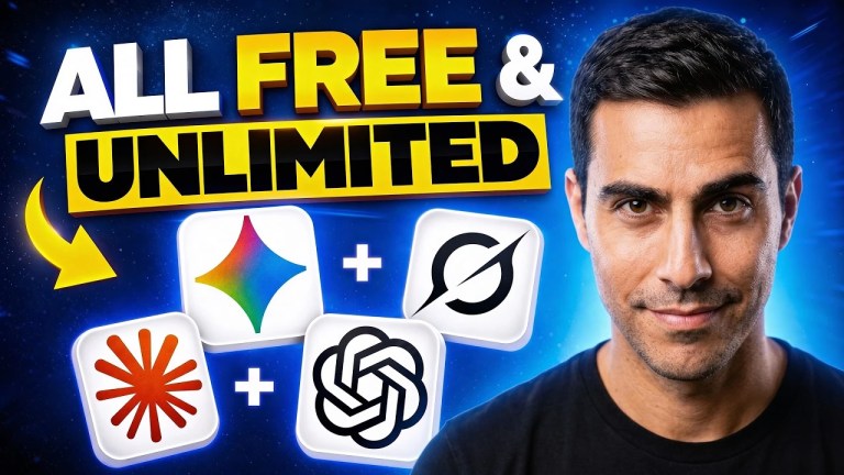 Never Pay for AI Again: 100% FREE & Unlimited Access