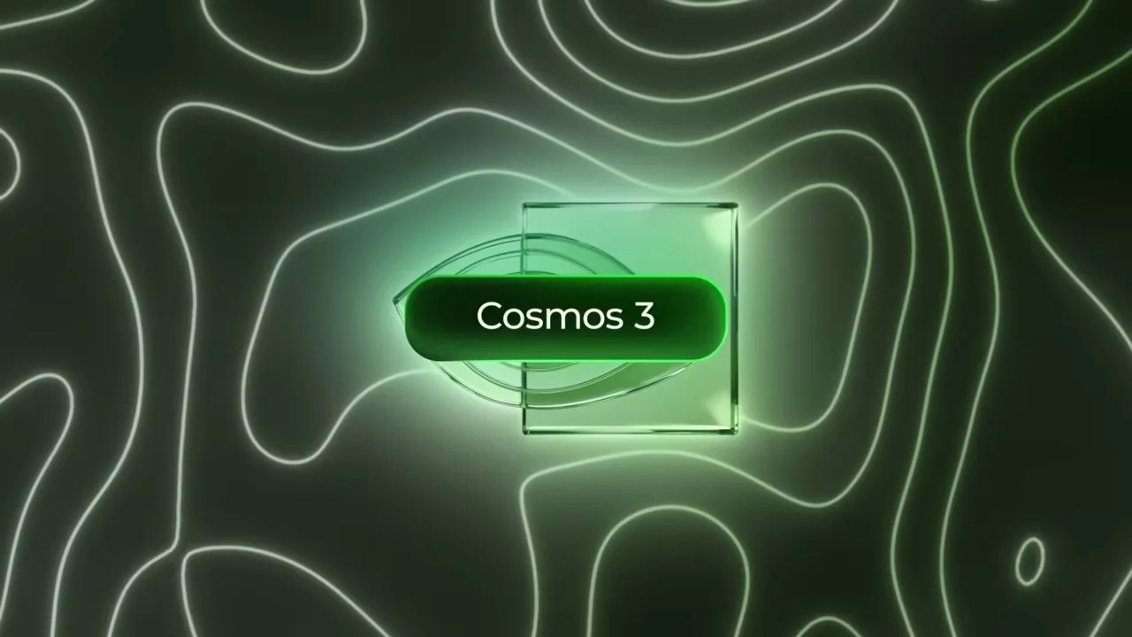NVIDIA Cosmos 3 system architecture showing Vision, Reasoning, World Generation, and Action Prediction