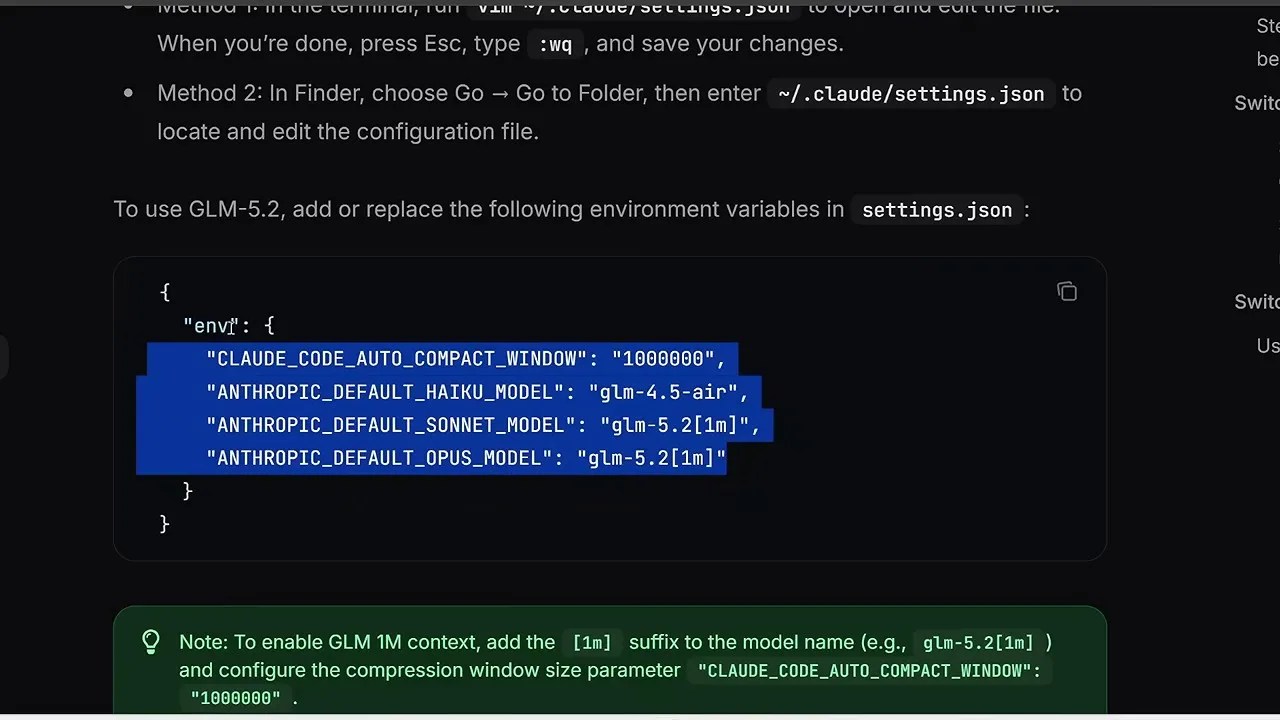Screenshot of the final promo video generated by GLM 5.2, showcasing the visual quality and integrated voiceover.