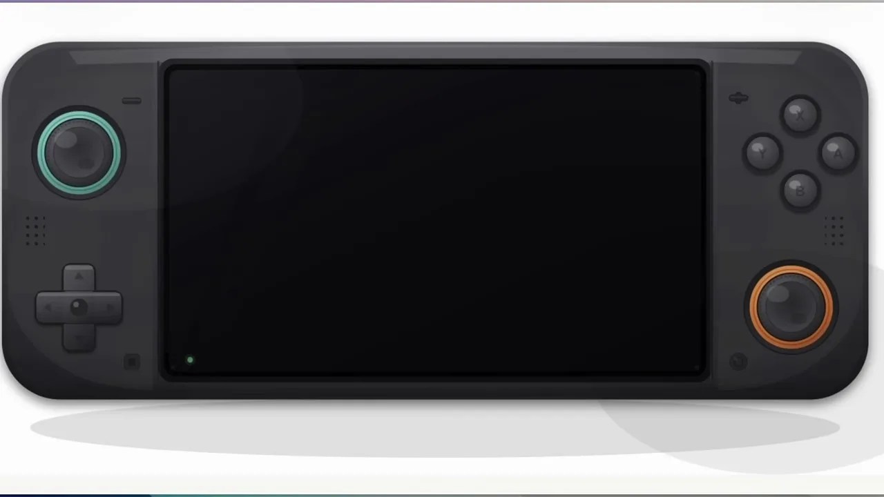 SVG rendering of a Nintendo Switch 2 generated entirely by Claude Sonnet 5 without a reference image