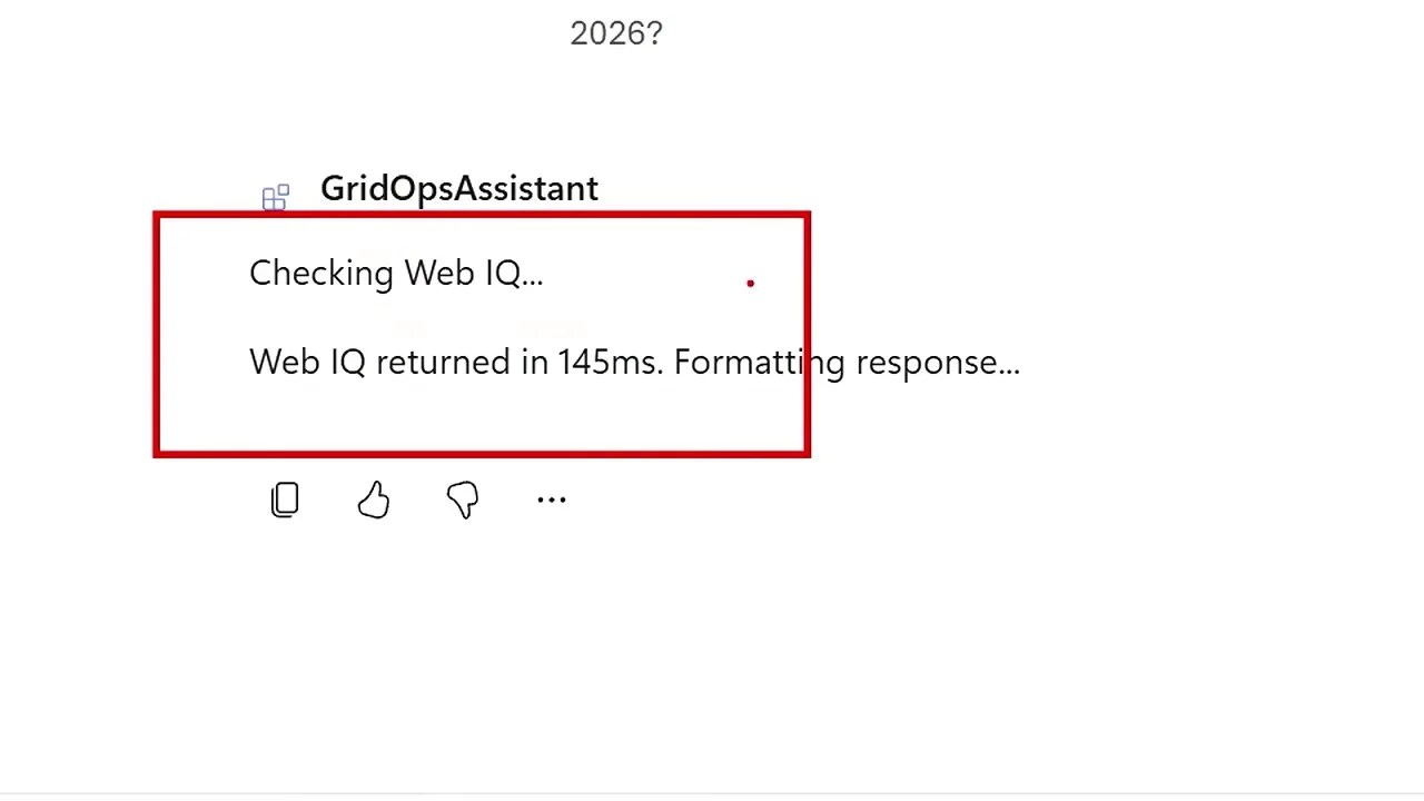 Technical diagram explaining the Web IQ grounding system architecture optimized for AI agents
