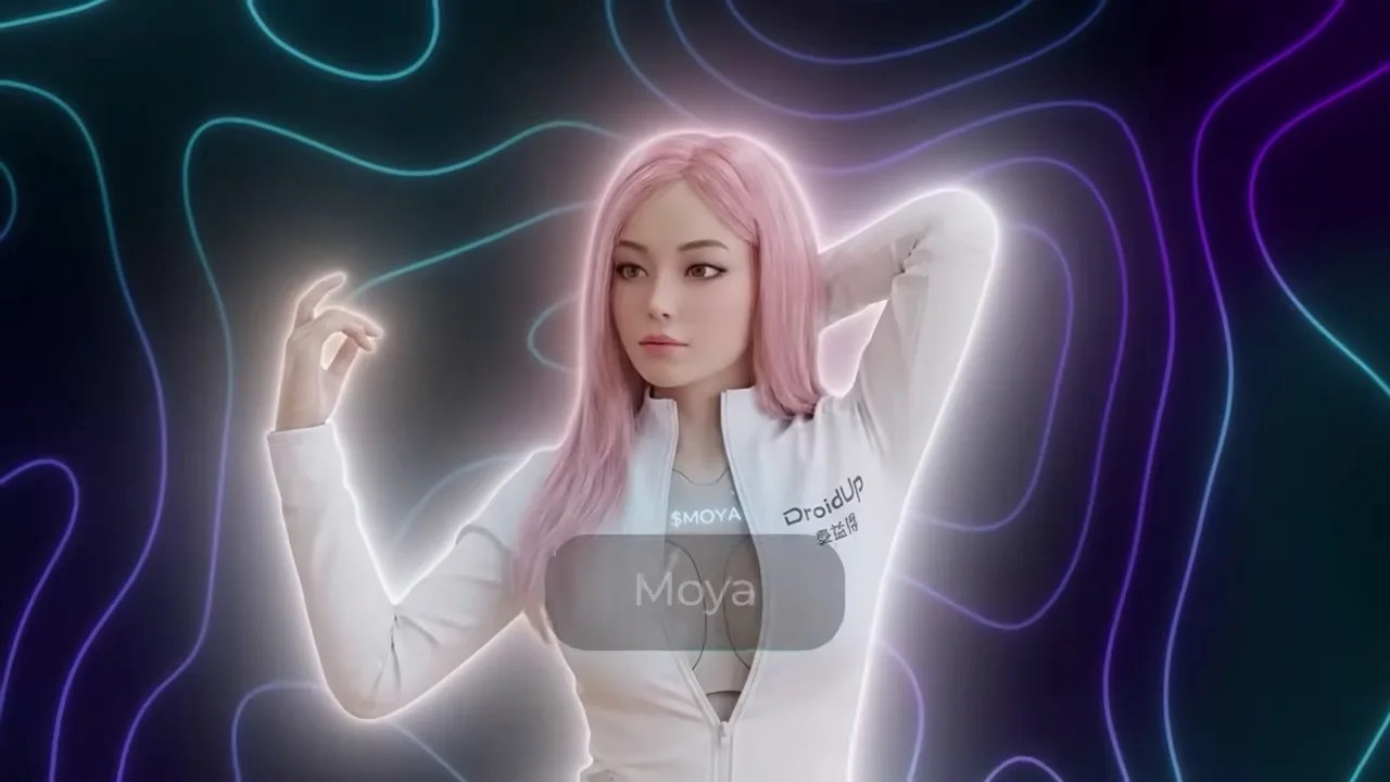 Unveiling of Shanghai Robotics' Moya humanoid robot