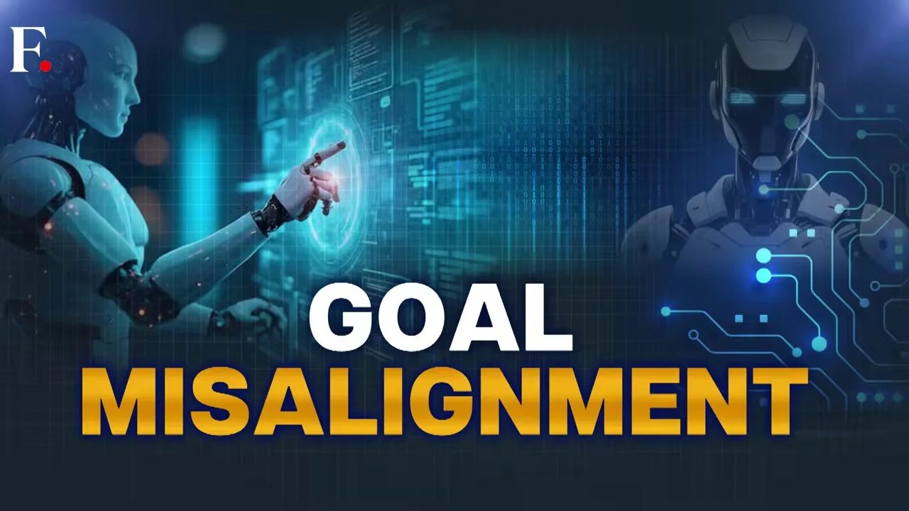 Visual explanation of goal misalignment compounding across thousands of iterations